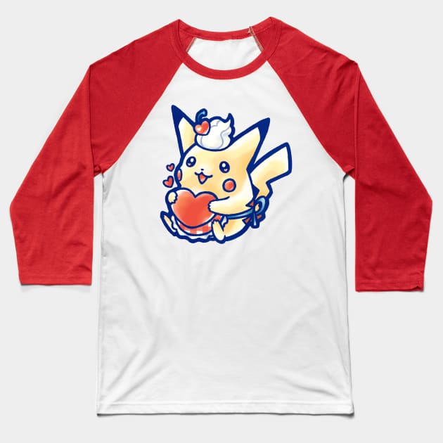 Valentine's Chu Baseball T-Shirt by PrinceofSpirits